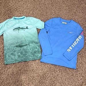 2 boys Magellan shirts